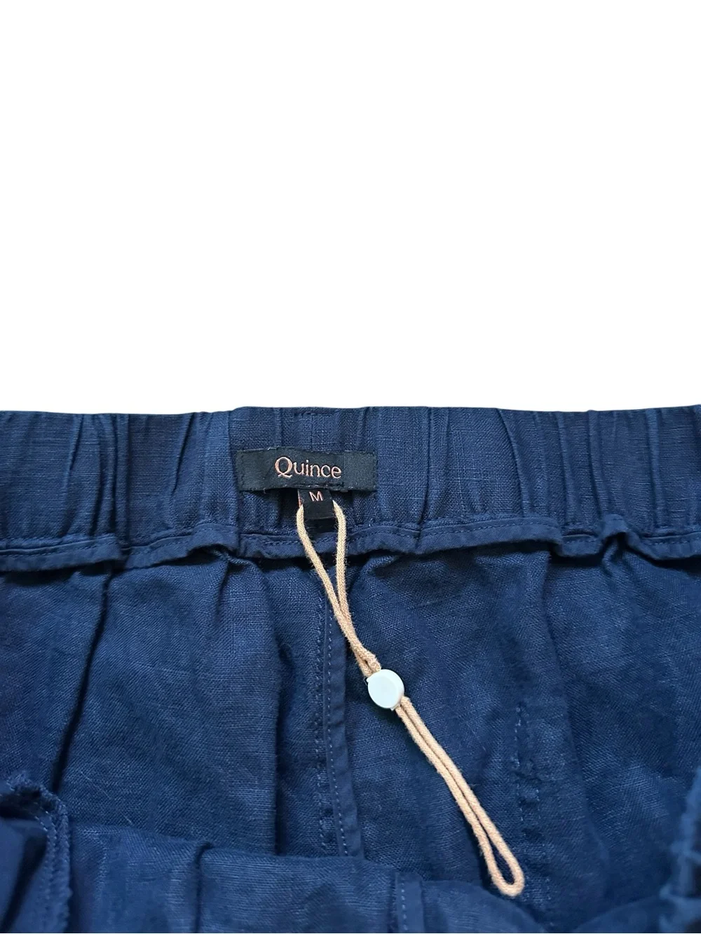 Quince 100% European Linen Tapered Ankle Pants Minimalist Summer Coastal